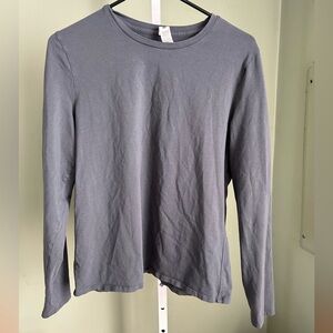 Lululemon Long sleeve t-shirt in grey